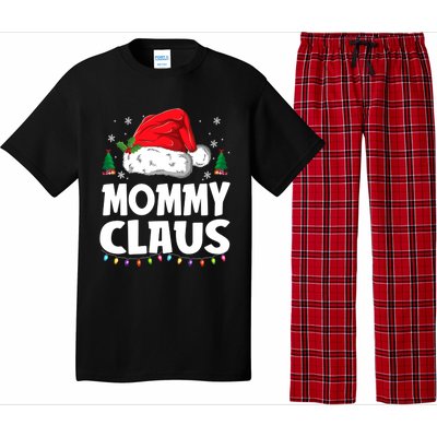 Mommy Claus Matching Group Xmas Family Christmas Pajama Meaningful Gift Pajama Set