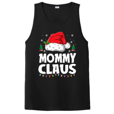 Mommy Claus Matching Group Xmas Family Christmas Pajama Meaningful Gift PosiCharge Competitor Tank