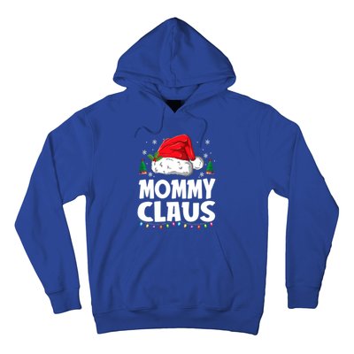 Mommy Claus Matching Group Xmas Family Christmas Pajama Meaningful Gift Hoodie