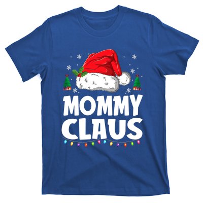 Mommy Claus Matching Group Xmas Family Christmas Pajama Meaningful Gift T-Shirt