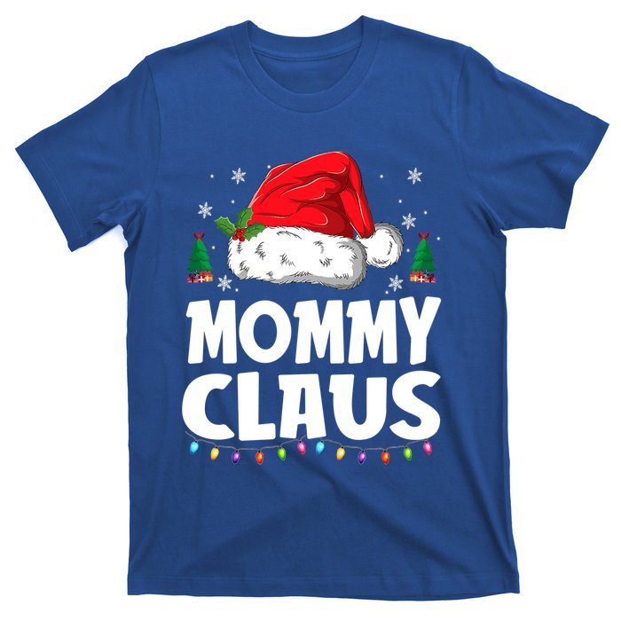 Mommy Claus Matching Group Xmas Family Christmas Pajama Meaningful Gift T-Shirt