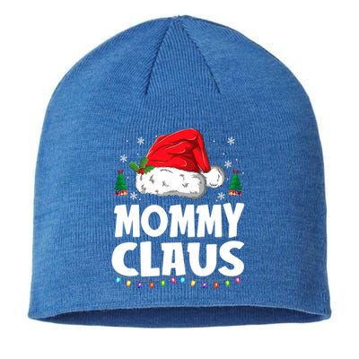 Mommy Claus Matching Group Xmas Family Christmas Pajama Meaningful Gift Sustainable Beanie