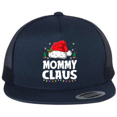 Mommy Claus Matching Group Xmas Family Christmas Pajama Meaningful Gift Flat Bill Trucker Hat