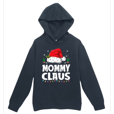 Mommy Claus Matching Group Xmas Family Christmas Pajama Meaningful Gift Urban Pullover Hoodie