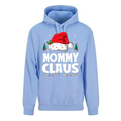 Mommy Claus Matching Group Xmas Family Christmas Pajama Meaningful Gift Unisex Surf Hoodie