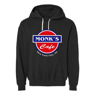 MonkS Cafe Garment-Dyed Fleece Hoodie