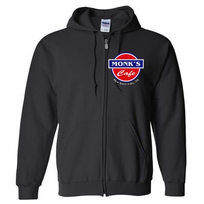 MonkS Cafe Full Zip Hoodie