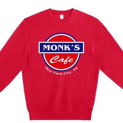 MonkS Cafe Premium Crewneck Sweatshirt