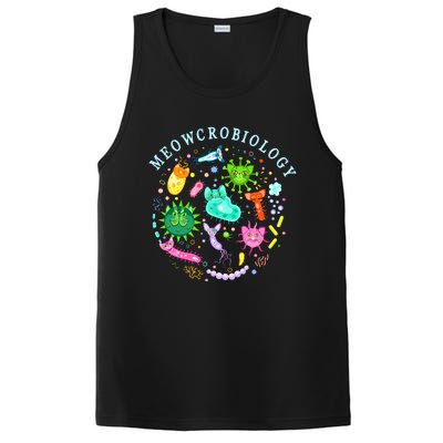 Meowcrobiology Cat Meow Microbiology Science Bacteriology PosiCharge Competitor Tank