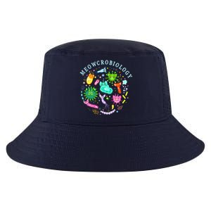 Meowcrobiology Cat Meow Microbiology Science Bacteriology Cool Comfort Performance Bucket Hat