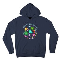 Meowcrobiology Cat Meow Microbiology Science Bacteriology Hoodie