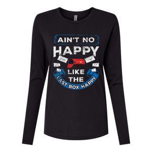 Mail Carrier Mailman AinT No Happy Like The Last Box Happy Womens Cotton Relaxed Long Sleeve T-Shirt