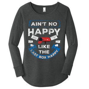 Mail Carrier Mailman AinT No Happy Like The Last Box Happy Women's Perfect Tri Tunic Long Sleeve Shirt