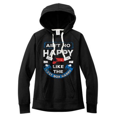 Mail Carrier Mailman AinT No Happy Like The Last Box Happy Women's Fleece Hoodie