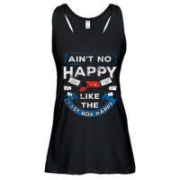 Mail Carrier Mailman AinT No Happy Like The Last Box Happy Ladies Essential Flowy Tank