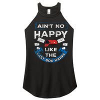 Mail Carrier Mailman AinT No Happy Like The Last Box Happy Women's Perfect Tri Rocker Tank