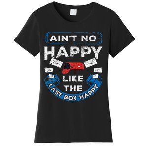 Mail Carrier Mailman AinT No Happy Like The Last Box Happy Women's T-Shirt