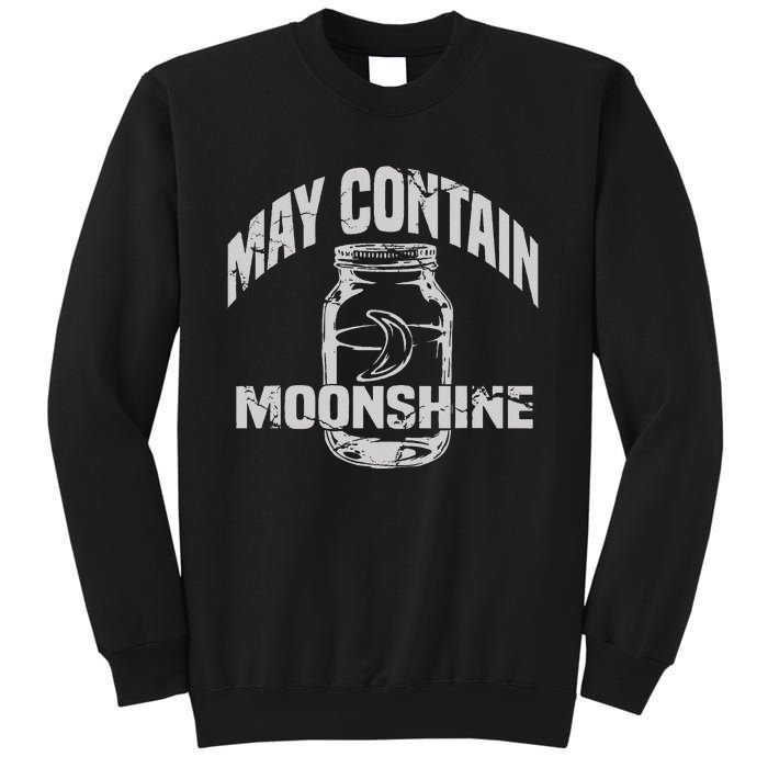 May Contain Moonshine Funny Gift Sweatshirt