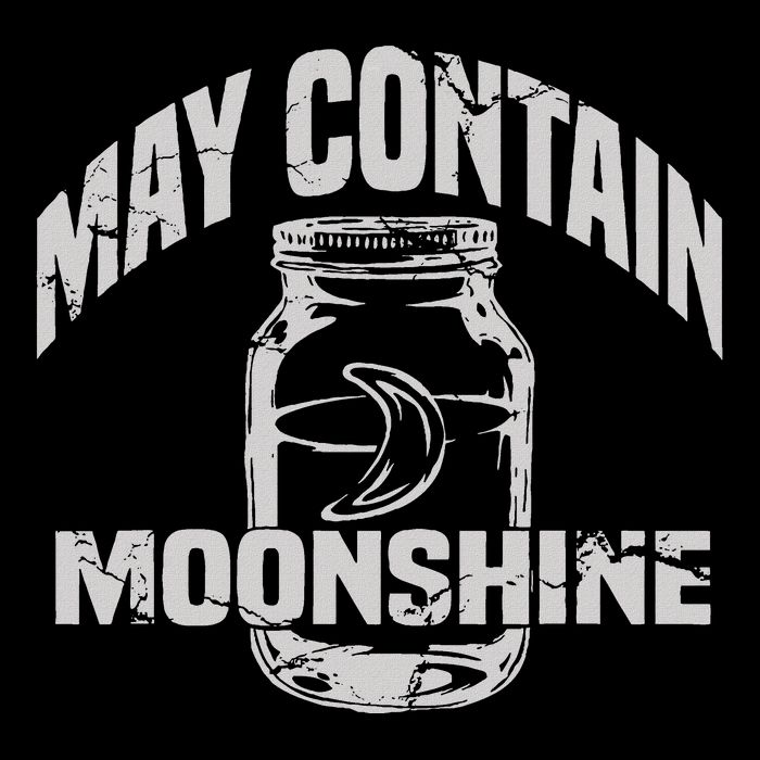 May Contain Moonshine Funny Gift Womens Tank Top