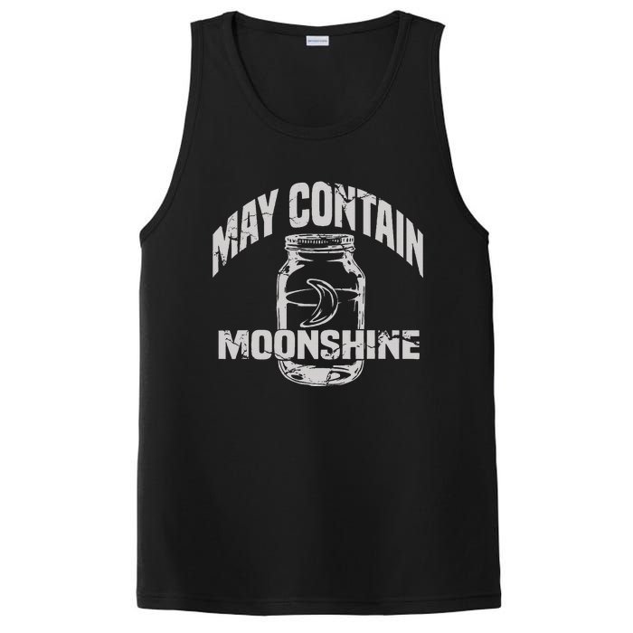 May Contain Moonshine Funny Gift PosiCharge Competitor Tank