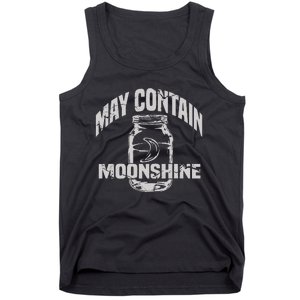 May Contain Moonshine Funny Gift Tank Top