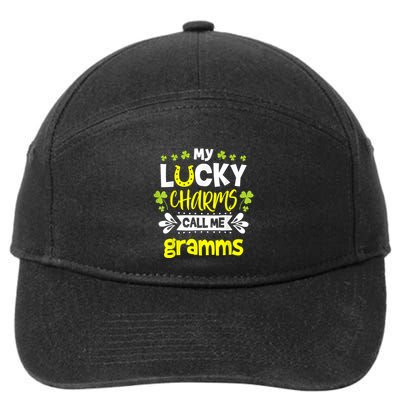 My Call Me Gramms St. Patricks Day Gramms 7-Panel Snapback Hat