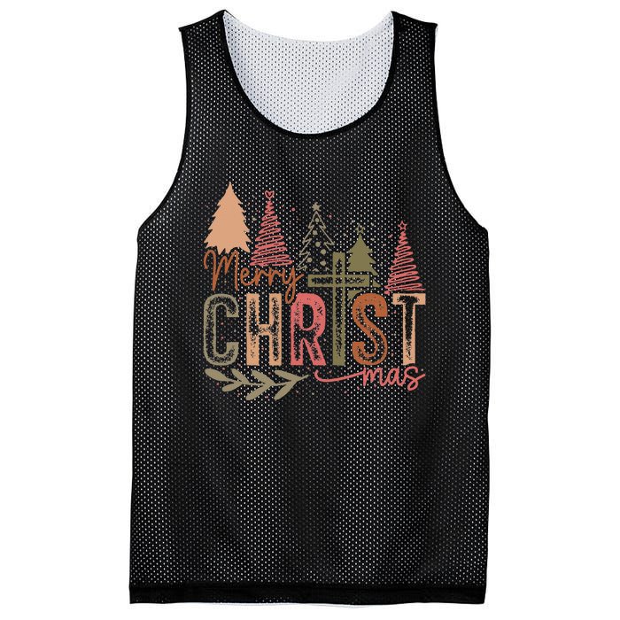 Merry Christ Mas Christian Jesus Christmas Pjs Xmas Pajamas Mesh Reversible Basketball Jersey Tank