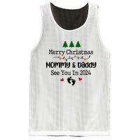 Merry Christmas Mommy And Daddy See You In 2024 Mesh Reversible Basketball Jersey Tank