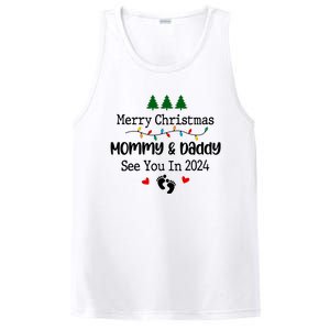 Merry Christmas Mommy And Daddy See You In 2024 PosiCharge Competitor Tank