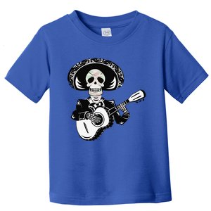 Mexican Charro Mariachi Halloween Dia De Muertos Toddler T-Shirt