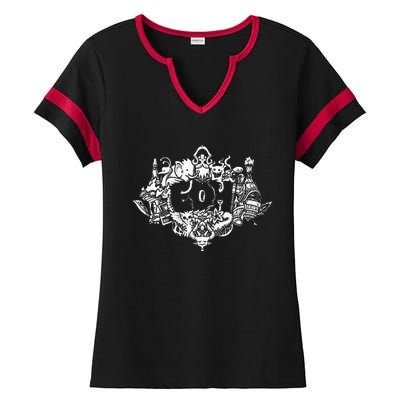 MTG Commander Ladies Halftime Notch Neck Tee