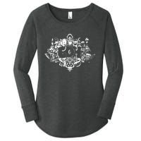 MTG Commander Women's Perfect Tri Tunic Long Sleeve Shirt