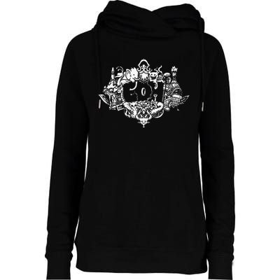 MTG Commander Womens Funnel Neck Pullover Hood