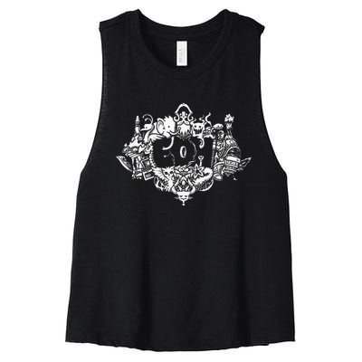 MTG Commander Women's Racerback Cropped Tank