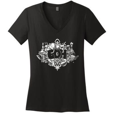 MTG Commander Women's V-Neck T-Shirt