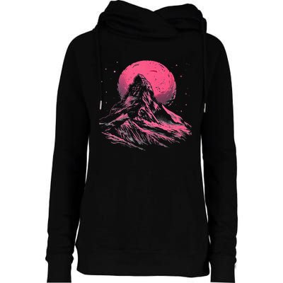 Mountain Cool Womens Funnel Neck Pullover Hood