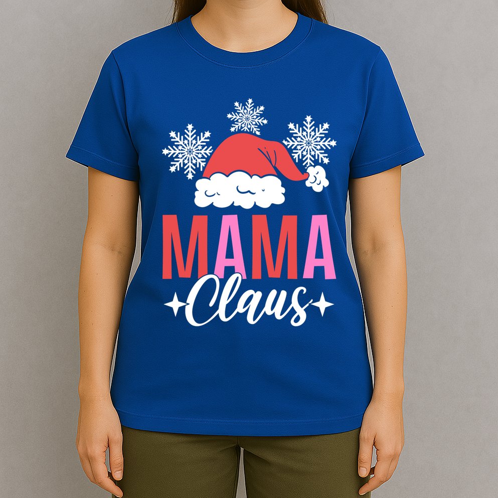 Mama Claus Mall Santa Gift T-Shirt