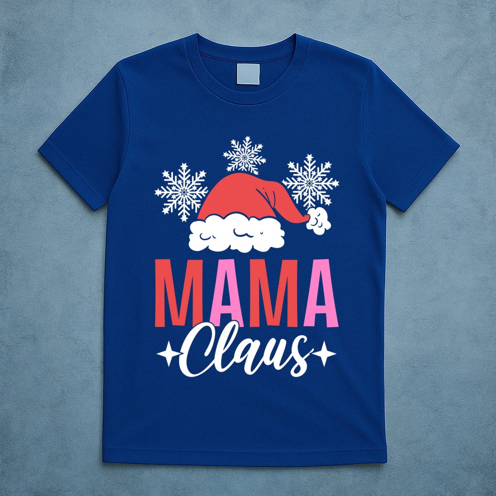 Mama Claus Mall Santa Gift T-Shirt