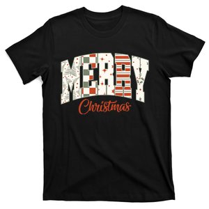 Merry Christmas Merry Varsity T-Shirt