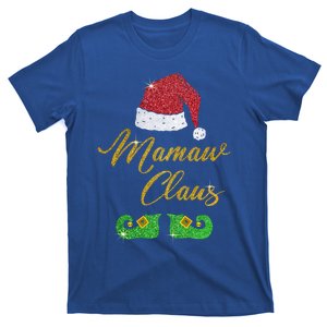 Mamaw Claus Matching Family Group Christmas Costume Gift T-Shirt