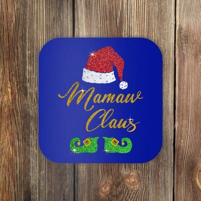 Mamaw Claus Matching Family Group Christmas Costume Gift Coaster