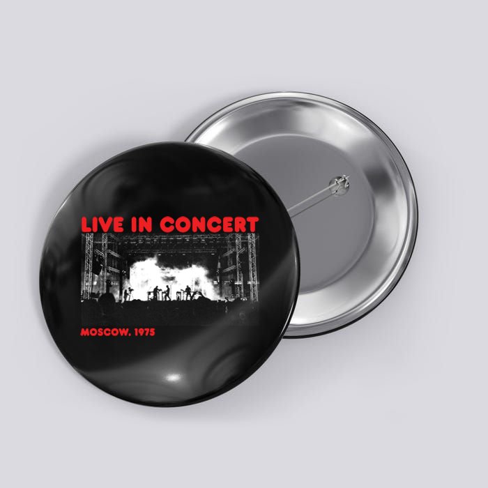 Music Concert Moscow 1975 Button