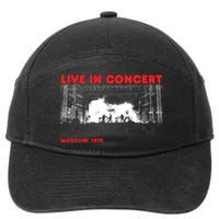 Music Concert Moscow 1975 7-Panel Snapback Hat