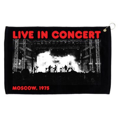 Music Concert Moscow 1975 Grommeted Golf Towel