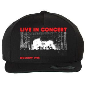 Music Concert Moscow 1975 Wool Snapback Cap