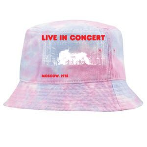 Music Concert Moscow 1975 Tie-Dyed Bucket Hat