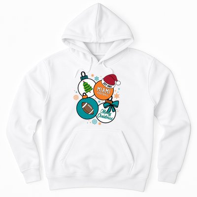 Merry Christmas Miami Football Est 1965 Hoodie