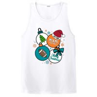 Merry Christmas Miami Football Est 1965 PosiCharge Competitor Tank