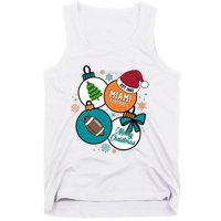 Merry Christmas Miami Football Est 1965 Tank Top