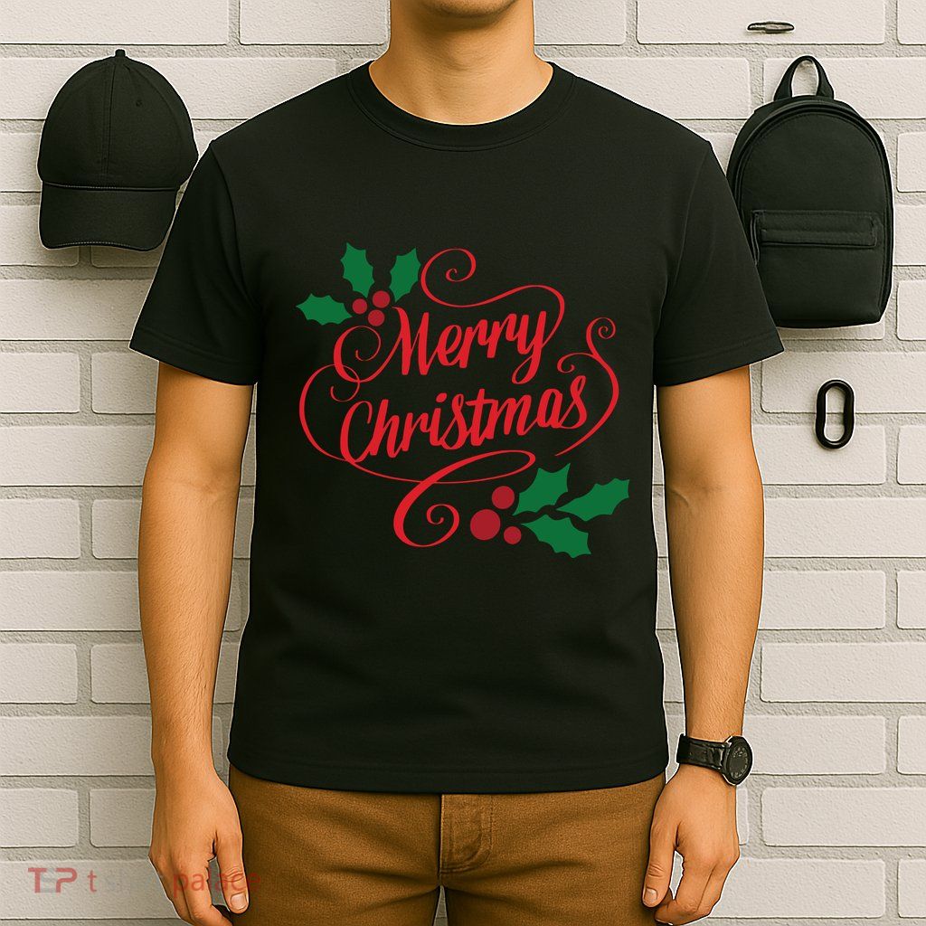 Merry Christmas Mistletoe Winter T-Shirt